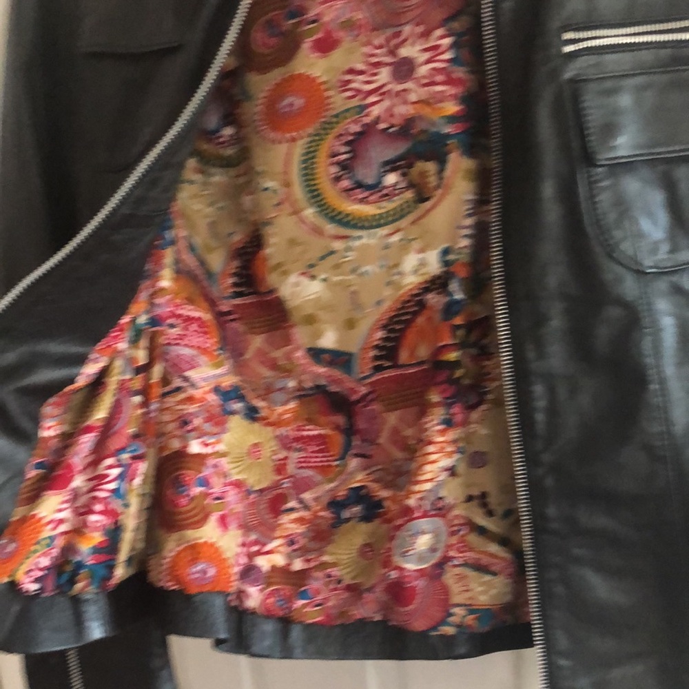 Black real leather BOD & Christensen jacket - Picture 4 of 6